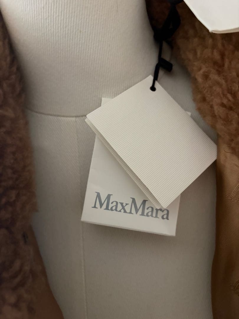 【新品正規品】 MAX MARA TEBE テディベア ケープ