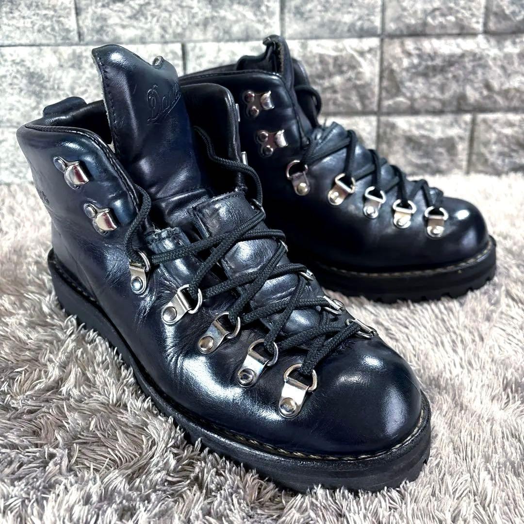 ダナー マウンテンライト 31525 ホーウィン USA製 US7EE ネイビー