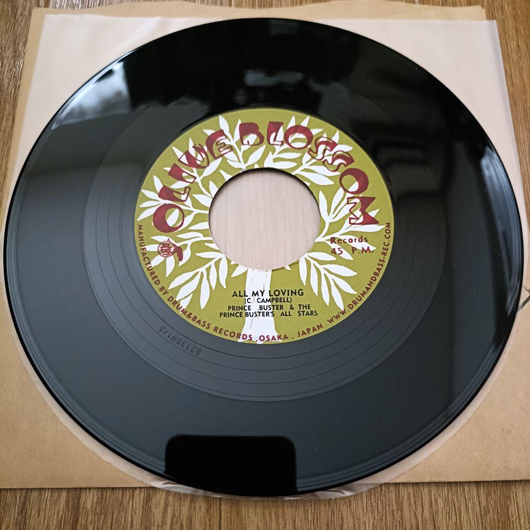 Prince Buster「All My Loving」7インチ レコード EP