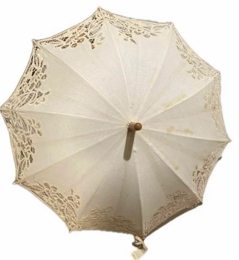 k*a様 【未使用】CHIKAZAWA 近沢レース 日傘 日本製 レース タグ付