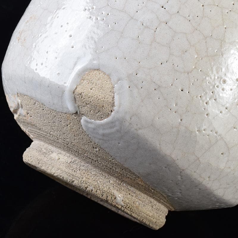 Gojyo　茶道具　荒川豊蔵作　志野梅図茶碗　鵬雲斎極め箱　M　R7966