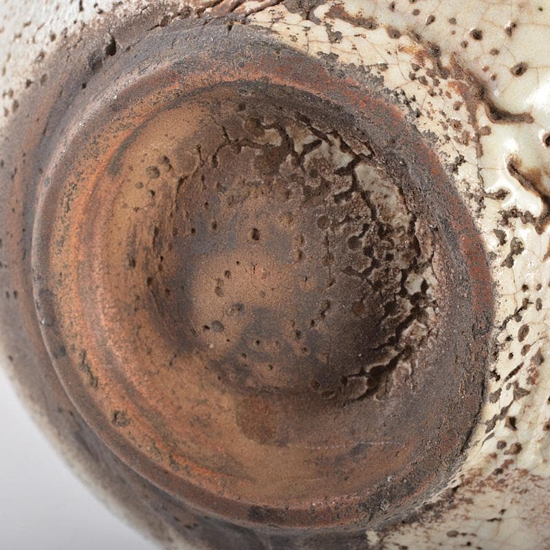 朝鮮美術　李朝　青井戸　堅手茶碗　時代箱　花押あり　V　R6787