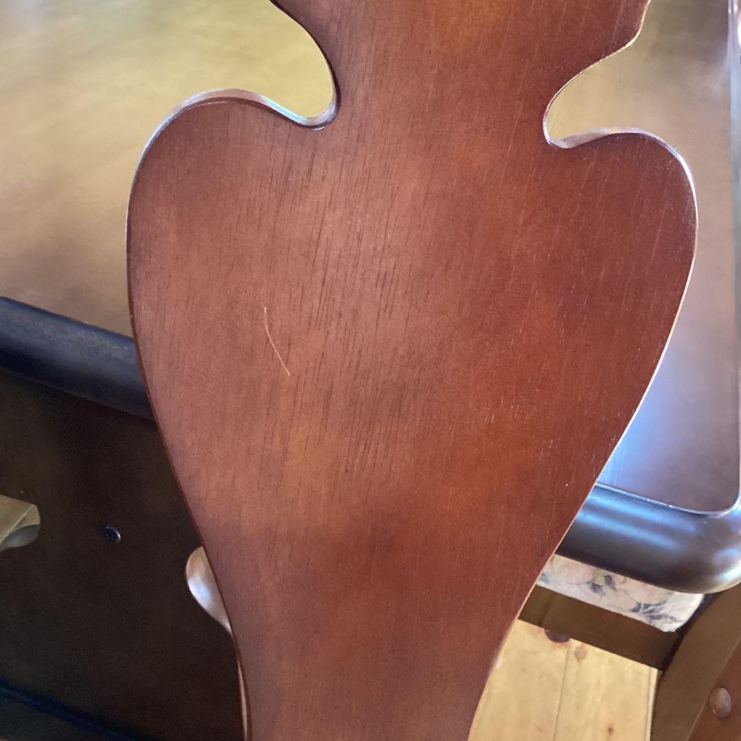 ダイニングチェア　猫脚　クラシカル　アームチェア　椅子