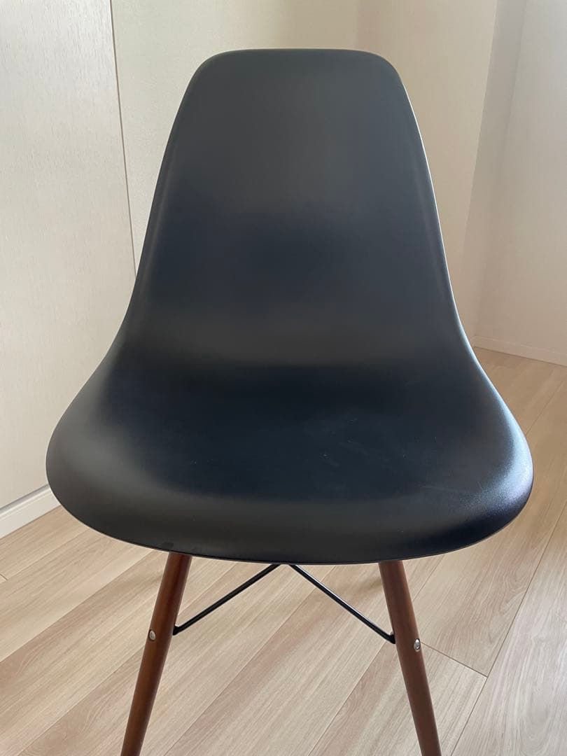 ダイニングチェア（1脚）｜天然木脚 イームズ風 北欧 ※2脚セット・別出品あり