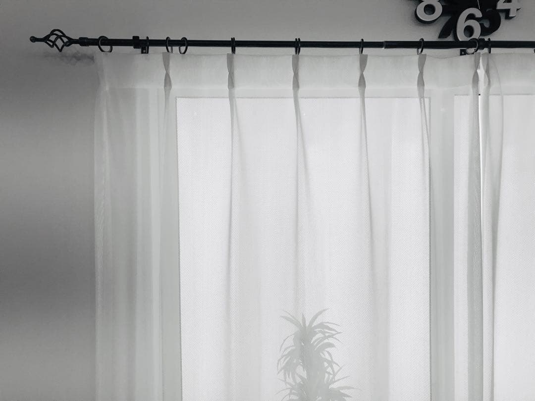 ゆか　完全遮光　カーテン　8枚　レースカーテン　10枚