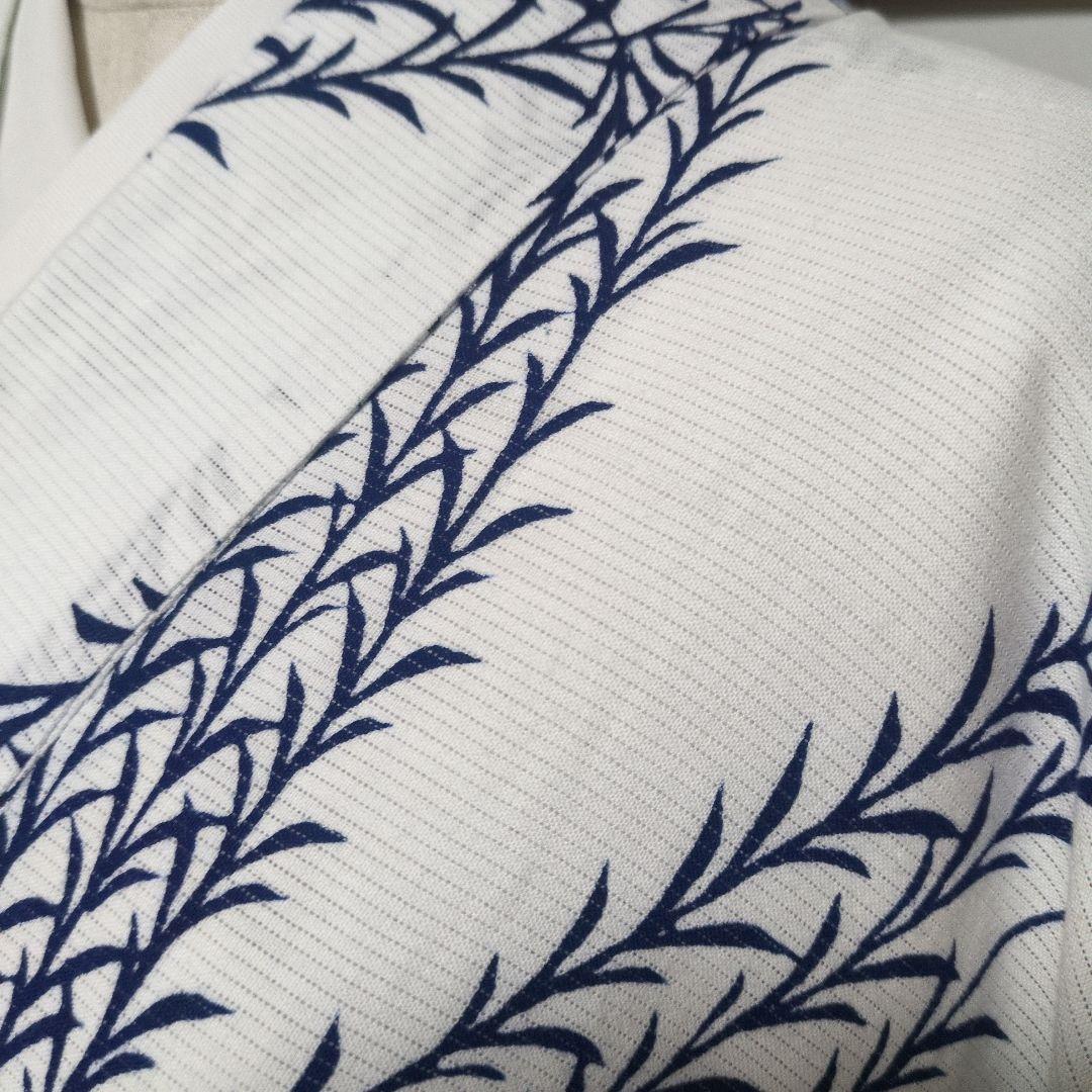 美品 綿絽浴衣＋半幅帯＋帯締め フルセット