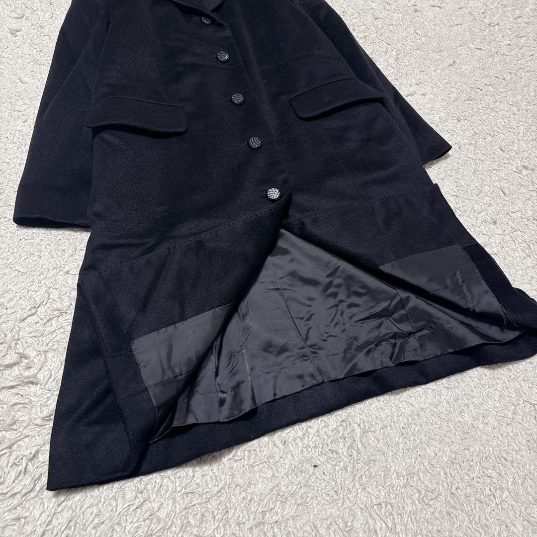 エルメネジルドゼニア　カシミヤ100%コート黒11号