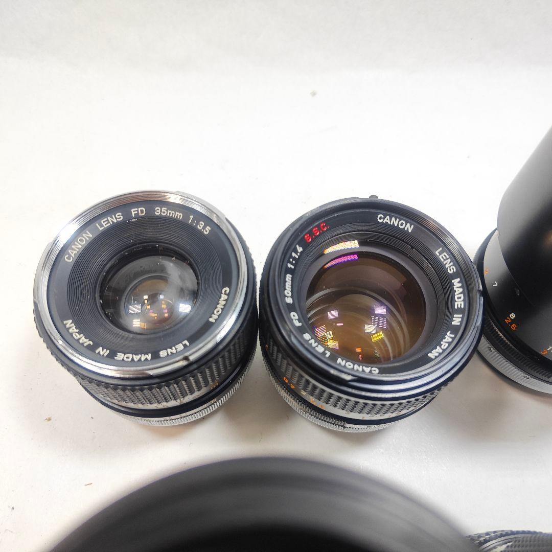 Canon A-1 一眼レフカメラ レンズ5本セット