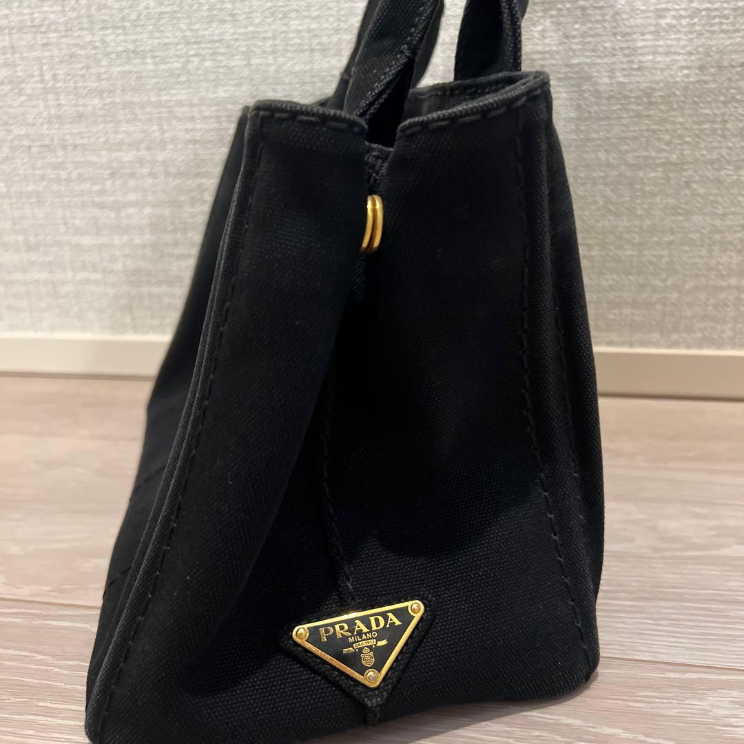 PRADA ブラック ハンドバッグ 保存袋付き