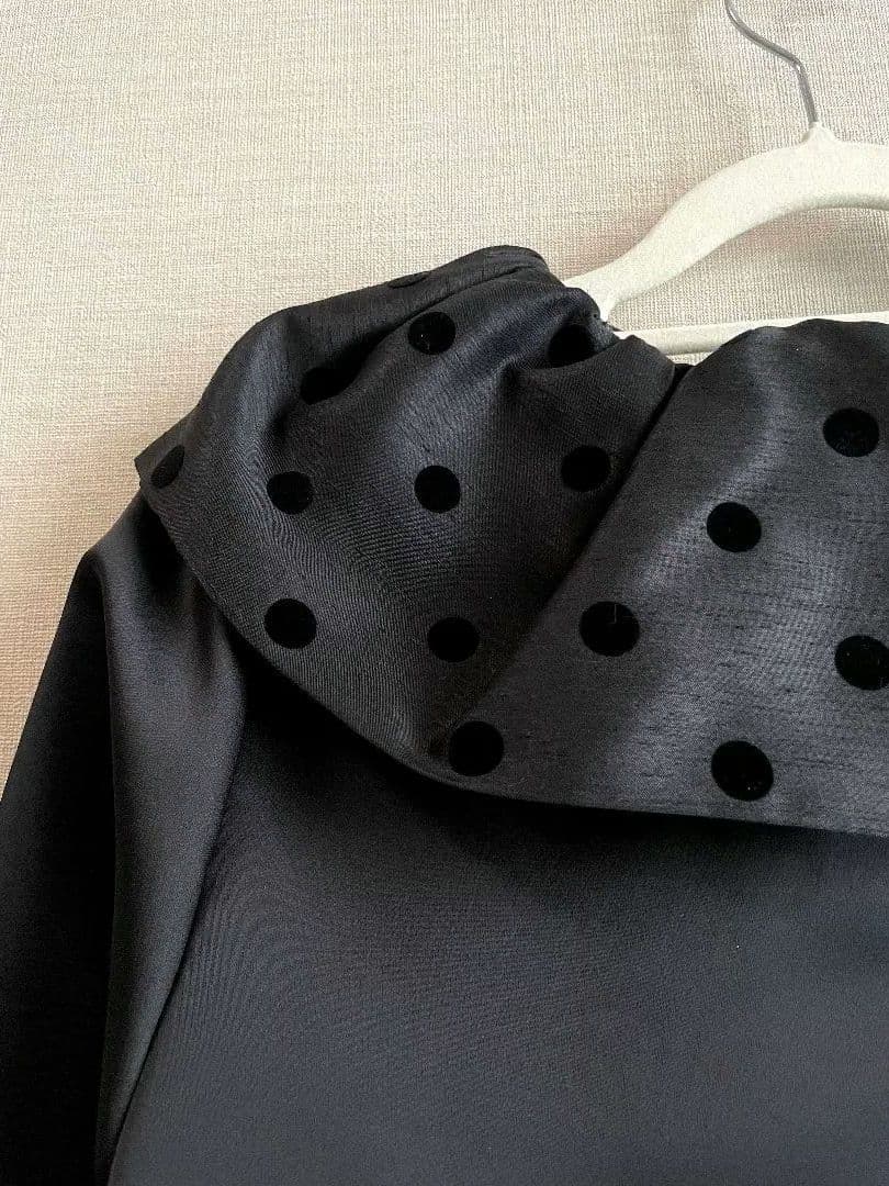 新品未使用hue DAY TO EVENINGドットブラウス