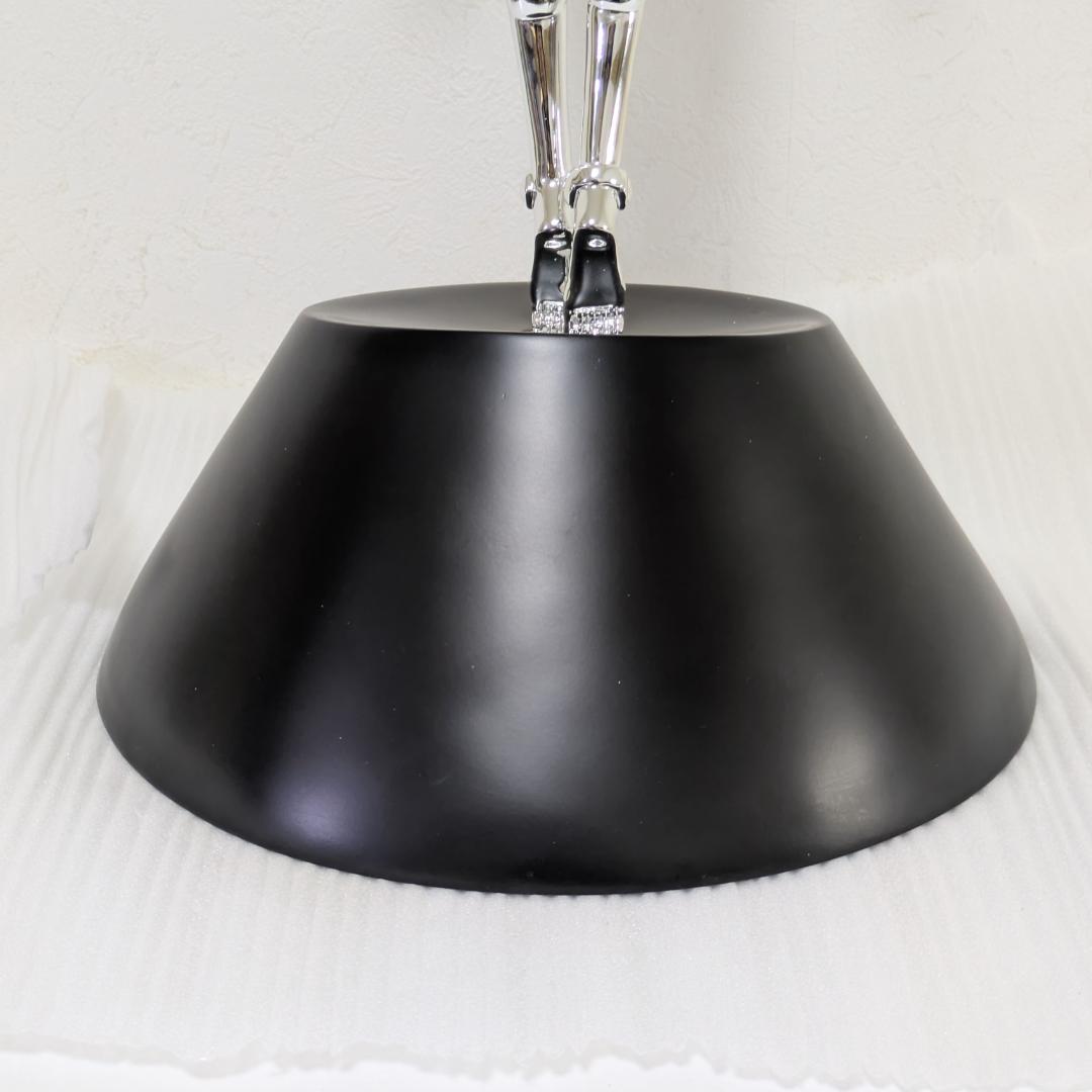 セクシーアンドロイド　インテリア　女性体ロボット　シルバー　メッキ