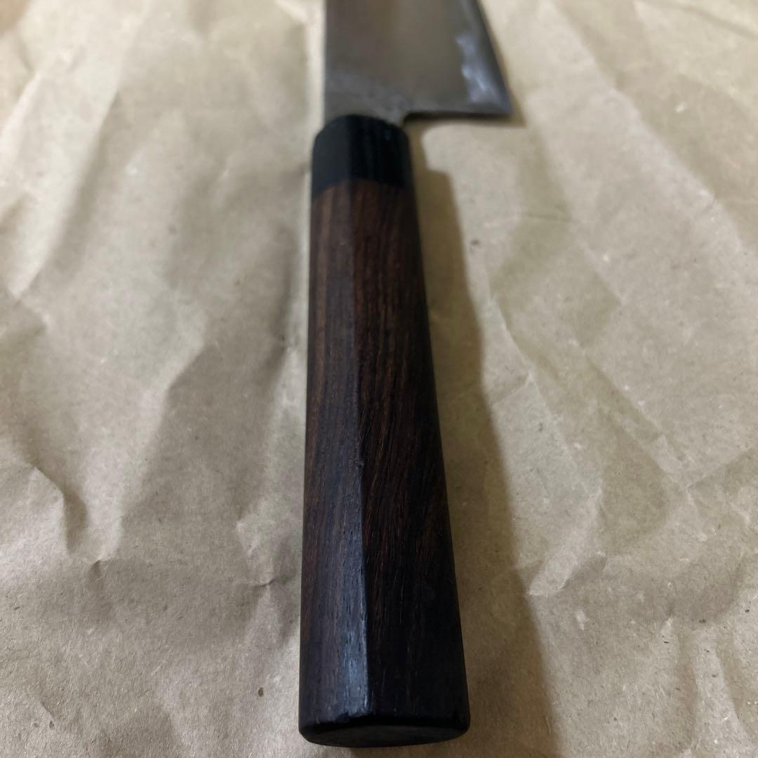 鍔屋 和牛刀　24cm 黒檀柄