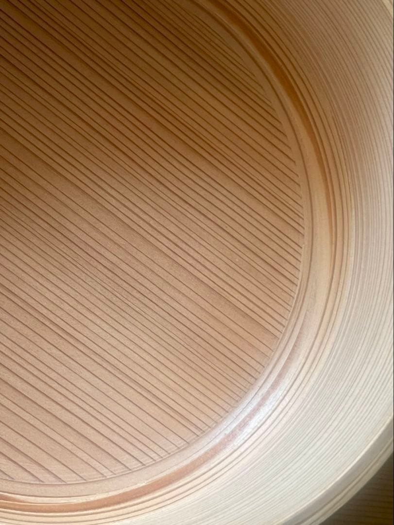 未使用　栗久 おひつ　2合　二合　大館　曲げわっぱ　秋田杉　柴田慶信