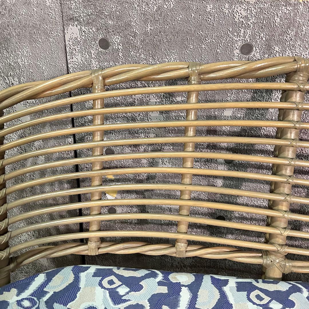 ꧁カサブランカ꧂ CASABLANCA 2人掛けソファ 2Pソファ ラタン 籐