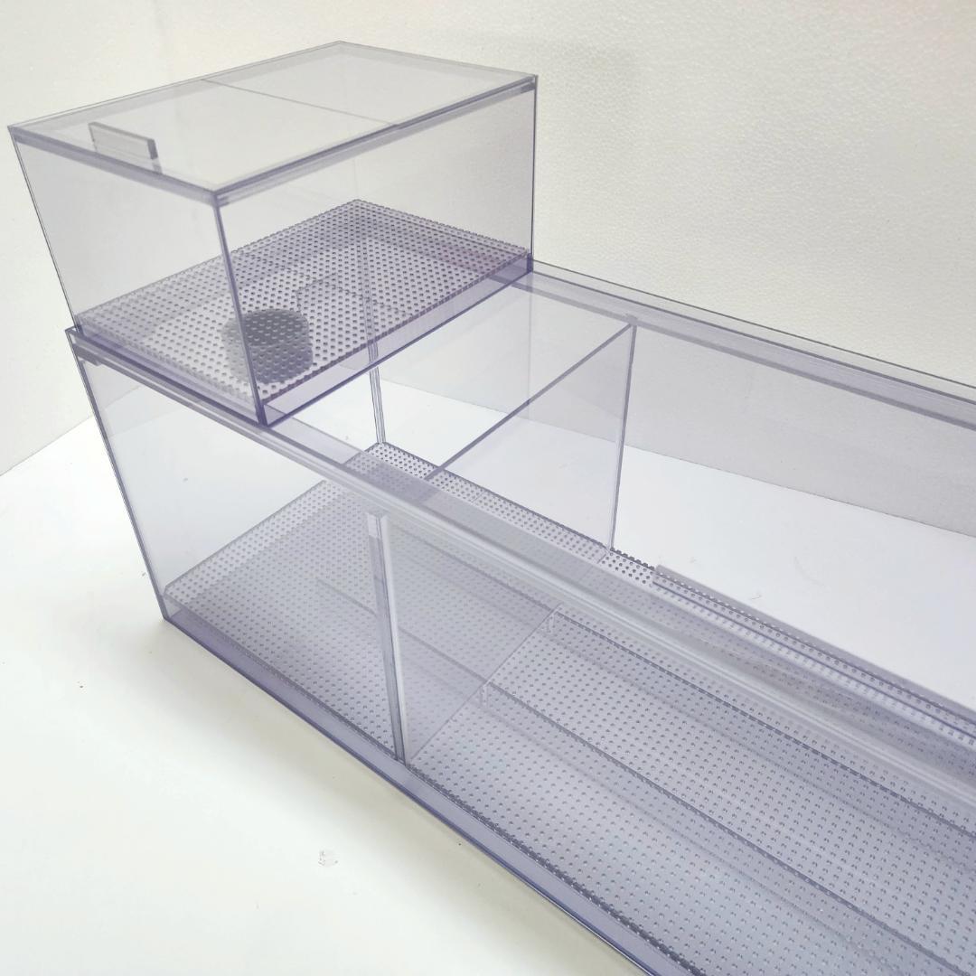 □大型3層式濾過槽□1500×300×300h□オーバーフロー水槽用□