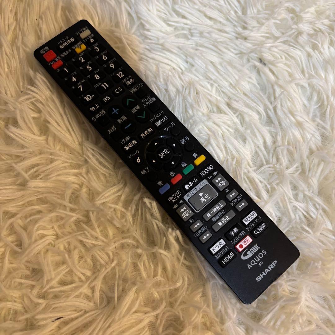 美品 SHARP ブルーレイレコーダー 2B-C10CT4 3番組同時録画