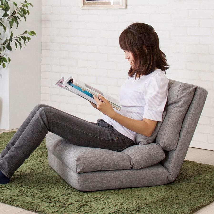 3WAYソファベッド　一人掛け　＊グレー色