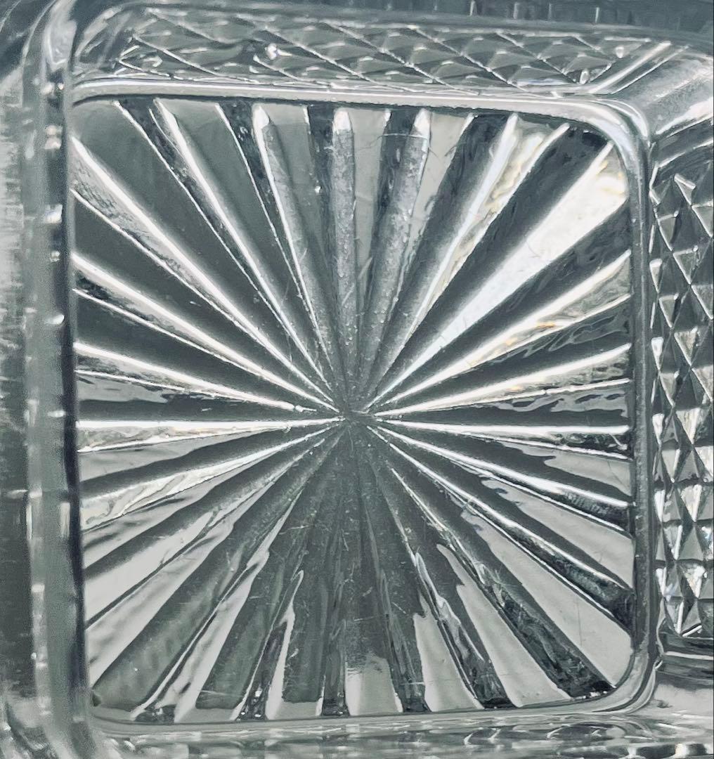 Baccarat オールドバカラ/※ ディアマン・ビゾー 蓋物 義山