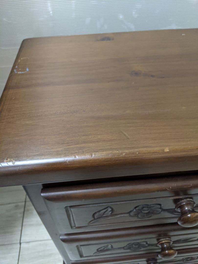 アンティーク チェスト 小物入れ 引き出し 木製