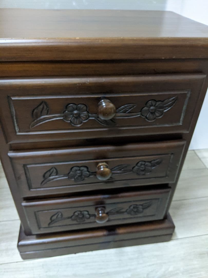 アンティーク チェスト 小物入れ 引き出し 木製