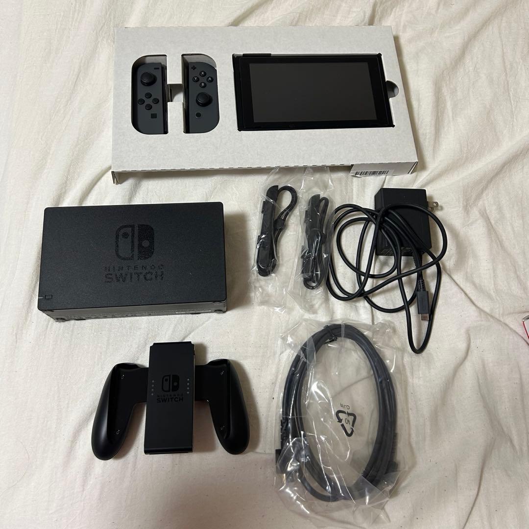 Nintendo Switch 本体　周辺機器　画面保護フィルム2枚付き