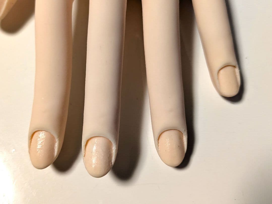 ネイル検定認定ハンドモデル