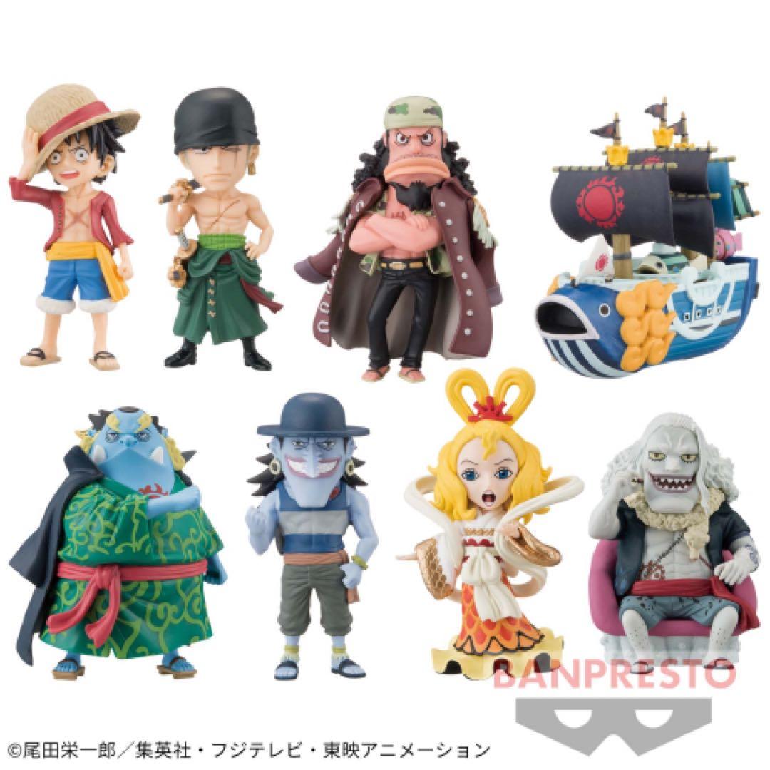 ワンピース　ワールドコレクタブルフィギュア　vol.34　全8種（計8体）セット