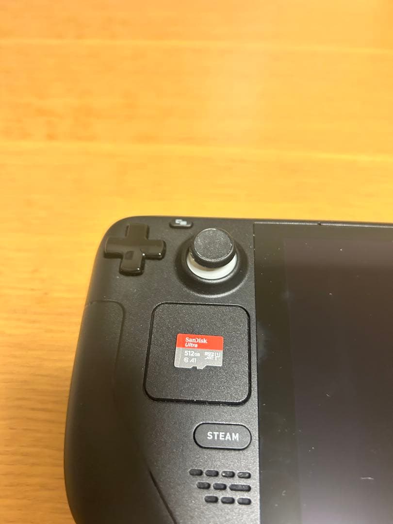 SteamDeck 64GB microSD 512GB付き