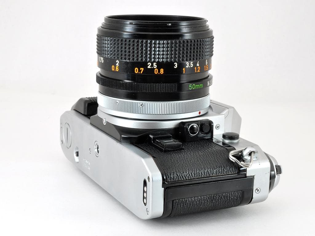 キヤノン AE-1 PROGRAM シルバー FD 50/f1.4 SSC 動確