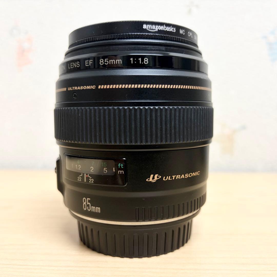 キャノン レンズ EF 85mm 1:1.8 USM ウルトラソニック