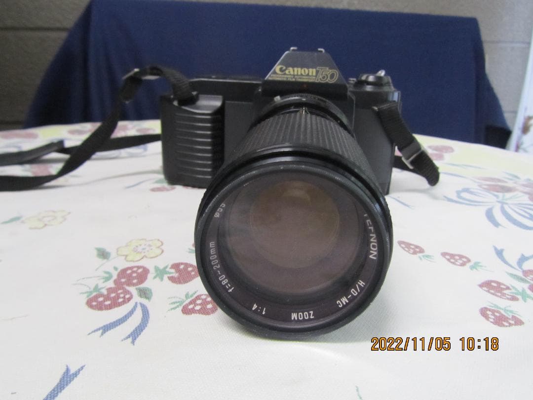 キャノンフイルム式カメラ