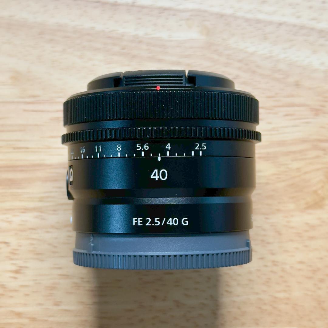 FE 40mm F2.5 G SEL40F25G 純正プロテクター付き
