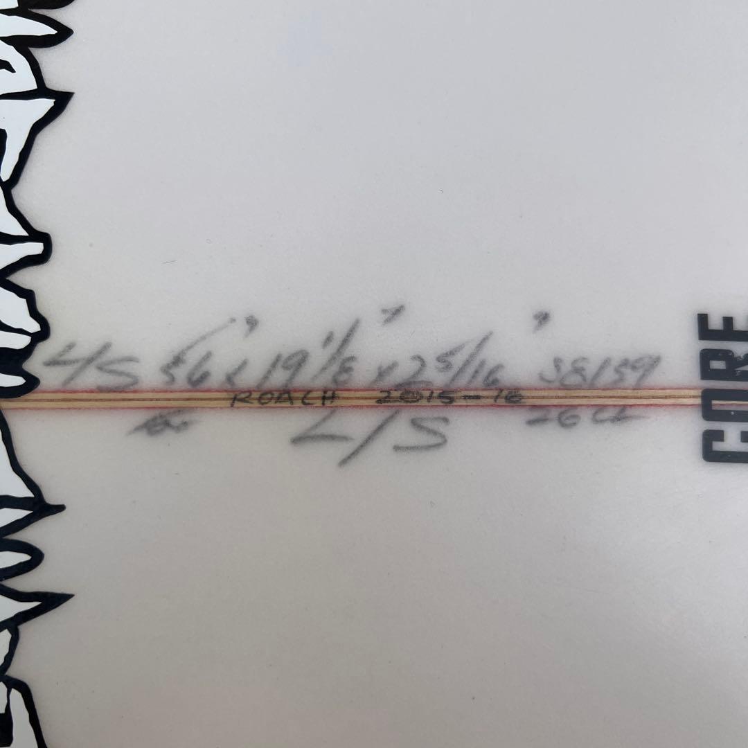 （フィン付き）ステイシーサーフボード　サーフボード　5.6 小波