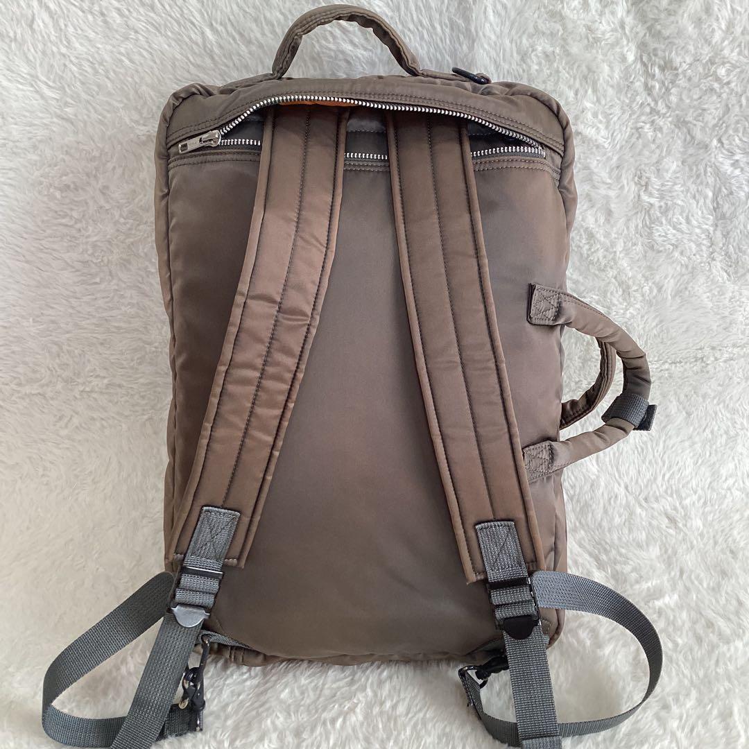 ポーター タンカー シルバーグレー　2WAY ブリーフケース　リュック