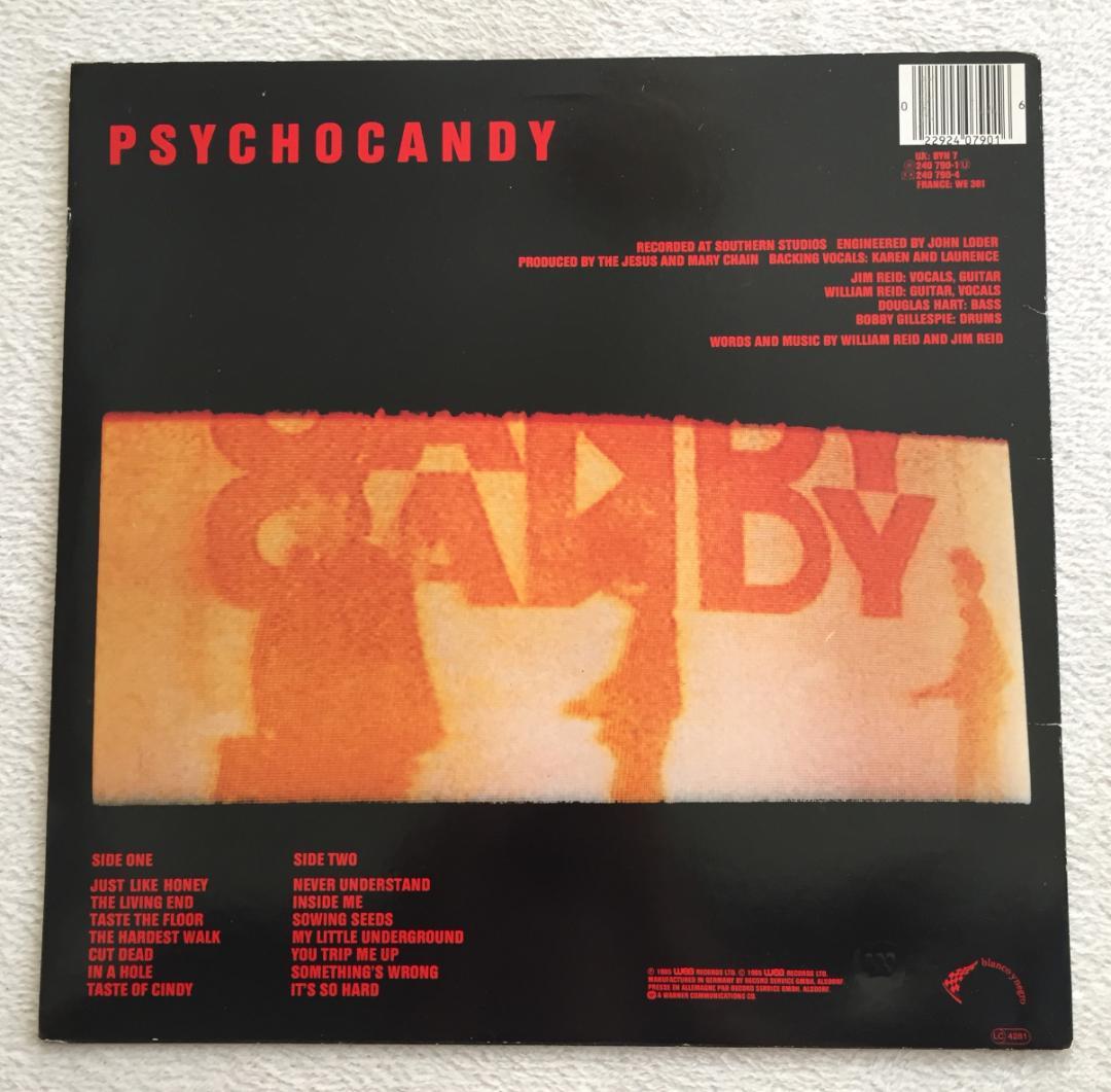 洋楽 The Jesus and Marychain Psychocandy LP