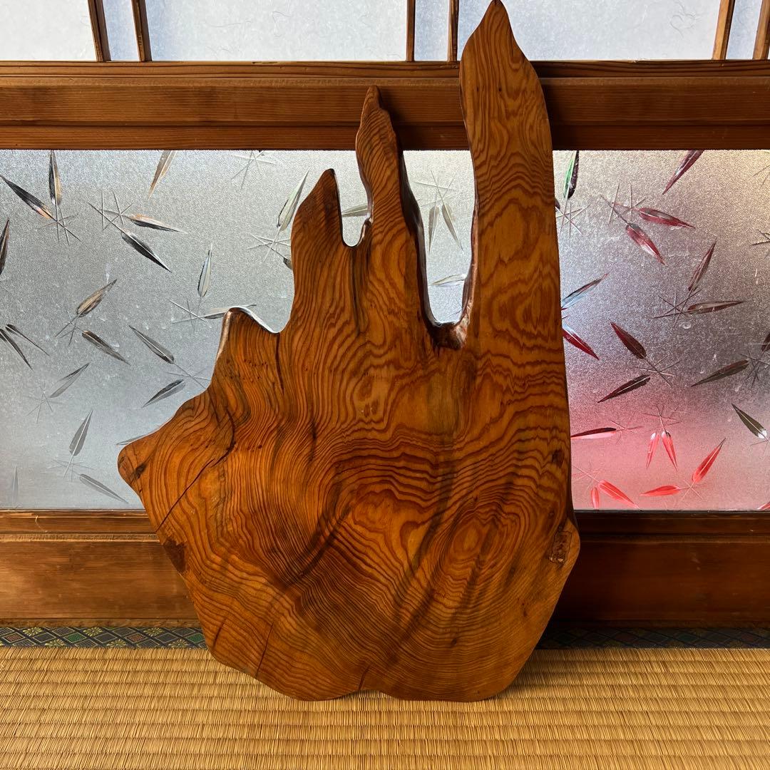 屋久杉　板　置物　オブジェ