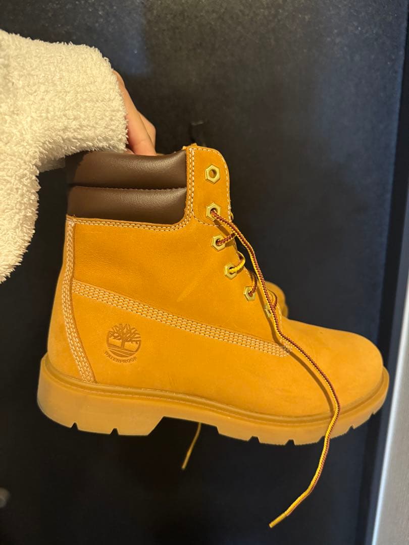 Timberland ブラウン ワークブーツ