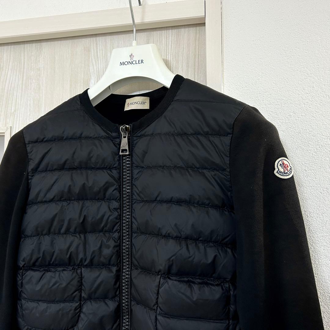 ま*ん様 在庫処分✨️ MONCLER モンクレール 異素材切替 ダウンニット