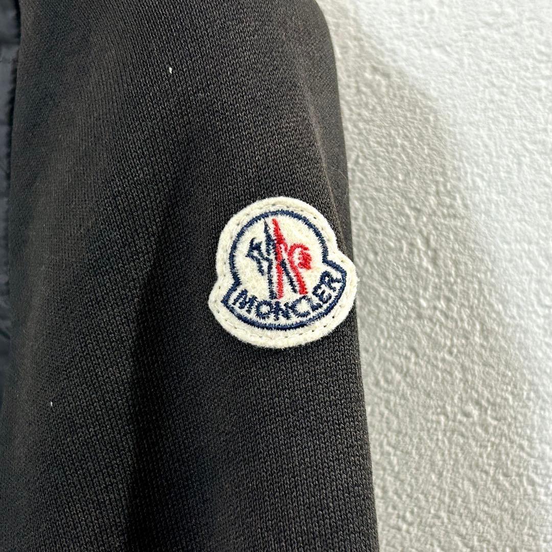 ま*ん様 在庫処分✨️ MONCLER モンクレール 異素材切替 ダウンニット