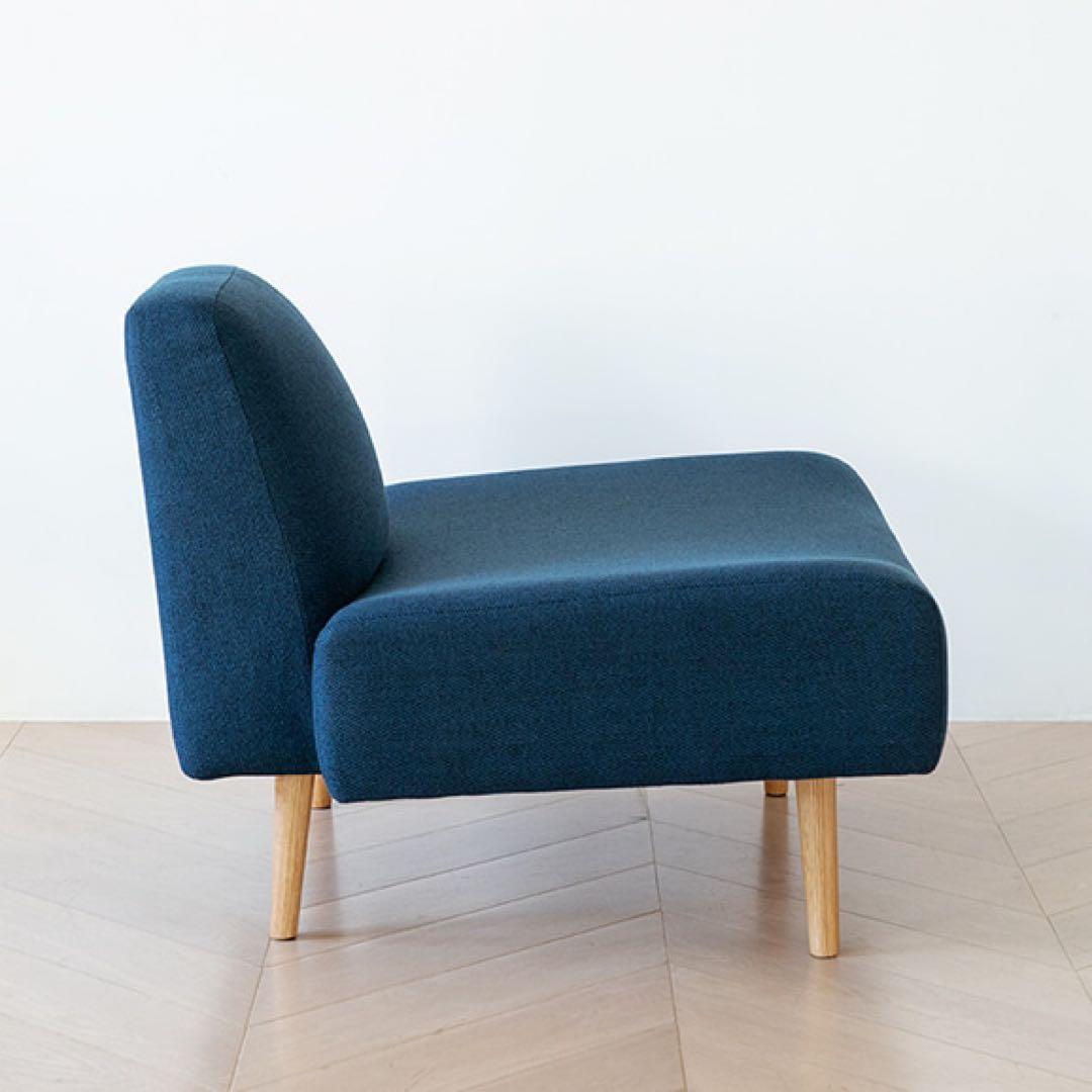 1人掛けソファ AO SOFA (1) Navy