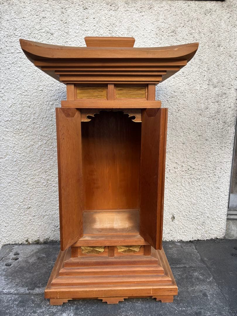 厨子　大きい　仏像入れ