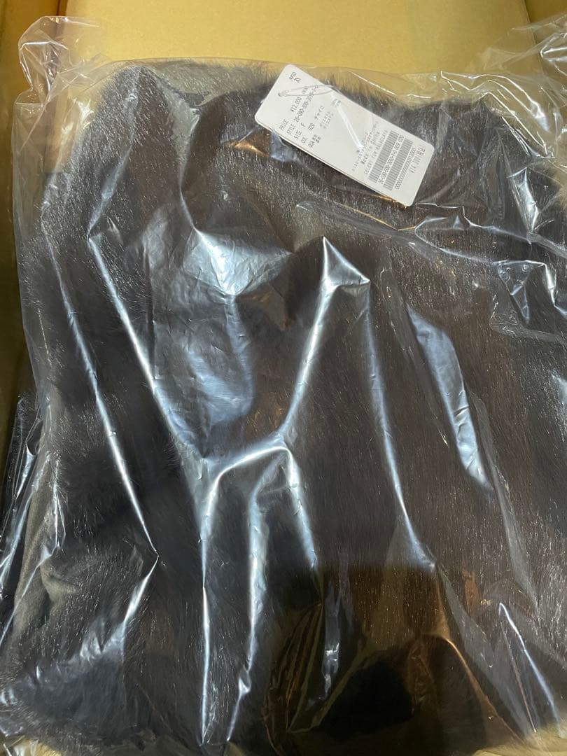 新品タグ付ドゥーズィエムクラス【CELERI/セルリ】FUR BALACLAVA