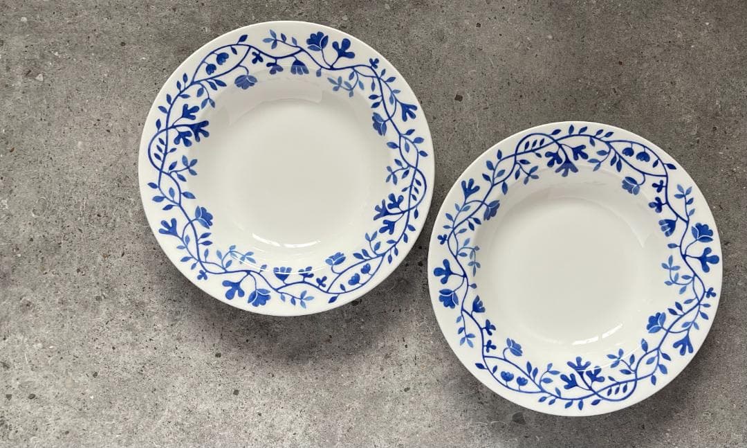 廃盤/ロールストランド/ペルゴラ/ディーププレート24cm/深皿/2皿セット