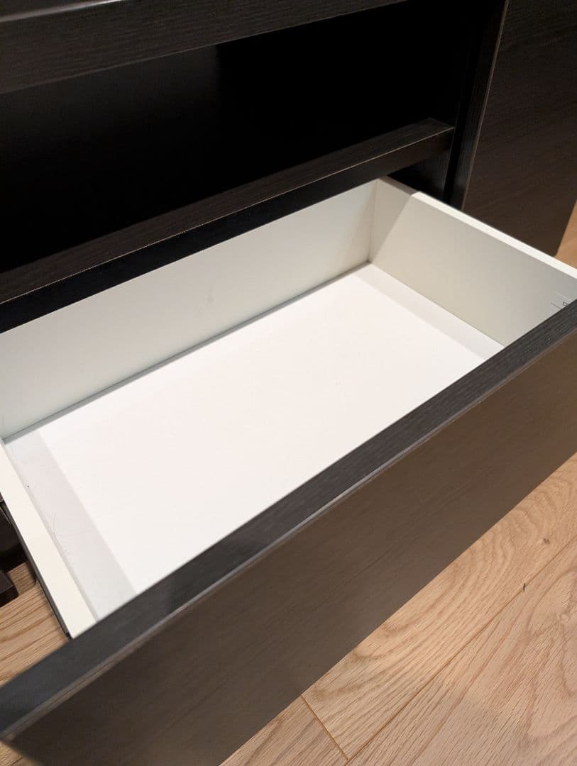 【送料込み】LOWYA ブラックウッド テレビ台