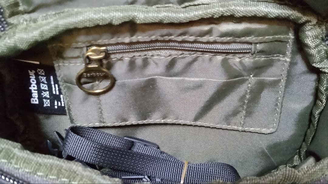 Barbour BROMPTON ZIP POUCH バブアー ブロンプトン