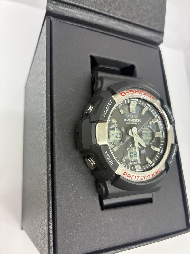 美品CASIO G-SHOCK GAW-100-1AJF 腕時計 電波ソーラー