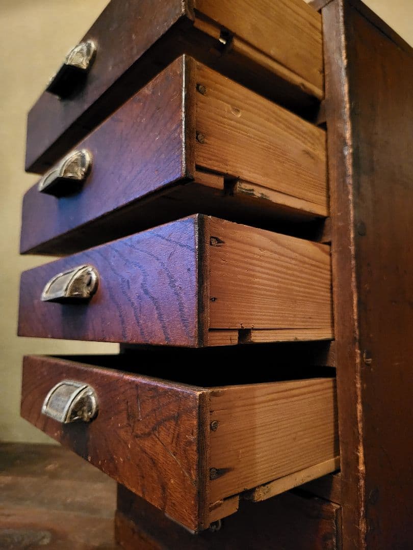 小引き出し　引き出し　5杯　ヴィンテージ　アンティーク