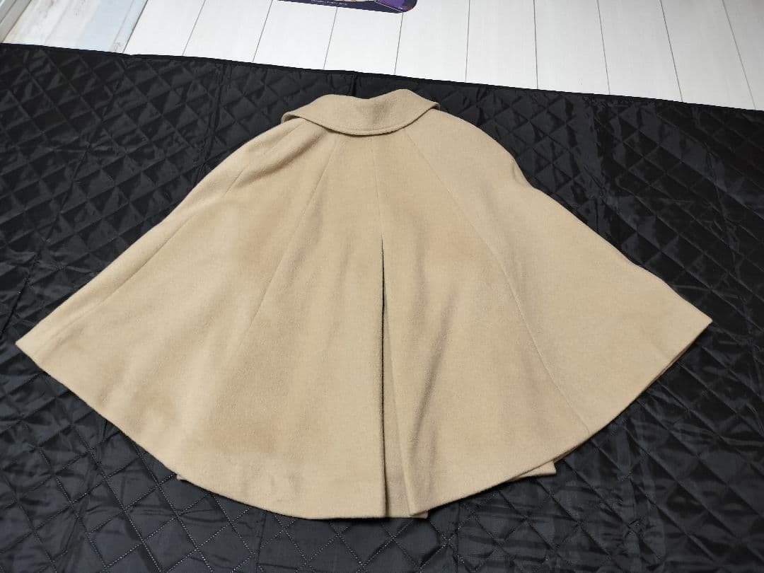 LILY BROWN ベージュ ケープコート