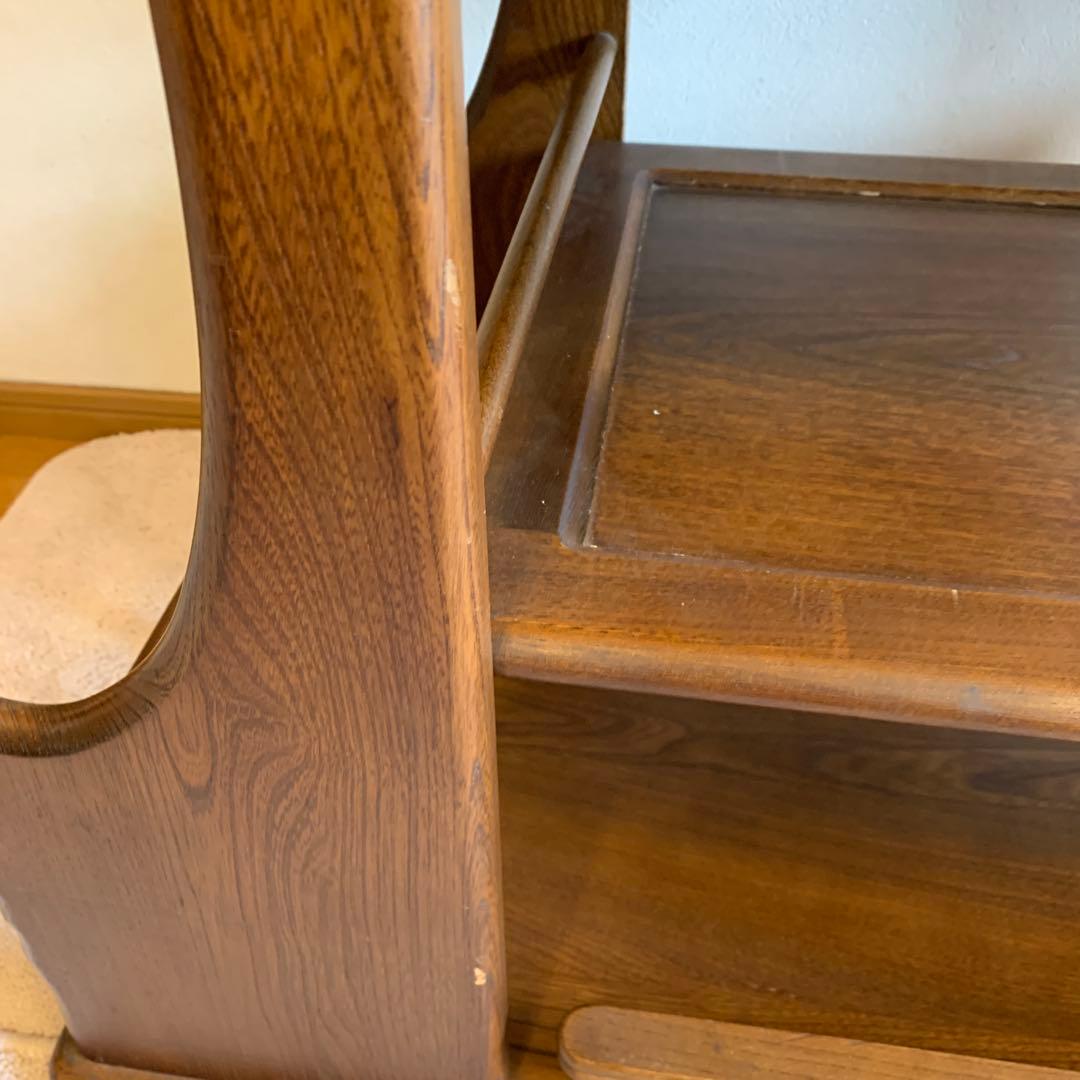 カリモク　キッチンワゴン　キャスターなし