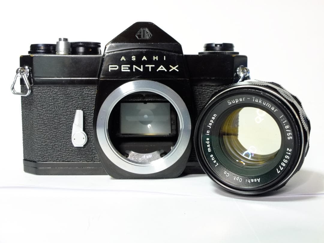 「実写確認整備品」アサヒペンタックスSLBK／スーパータクマー55mmf1.8付